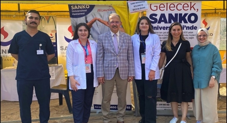 Sanko Üniversitesi Sağlıklı Yaşam Festivali’nde