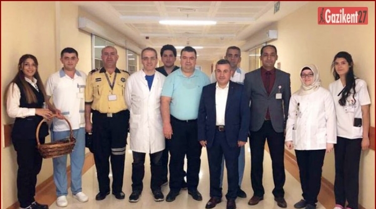 Sanko &Uuml;niversitesi'nde bayramlaşma