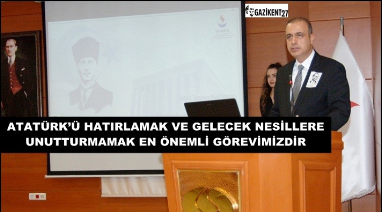 SANKO &Uuml;niversitesi&rsquo;nde h&uuml;z&uuml;nl&uuml; t&ouml;ren