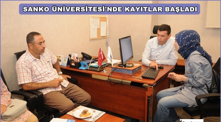 Sanko Üniversitesi'nde kayıt heyecanı