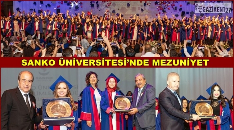 Sanko Üniversitesi'nde mezuniyet töreni