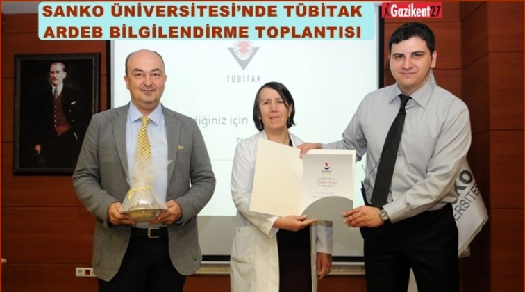 SANKO Üniversitesi’nde TÜBİTAK Bilgilendirme Toplantısı