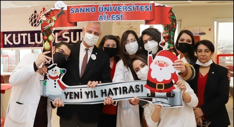 Sanko Üniversitesi'nde yeni yıl kutlaması