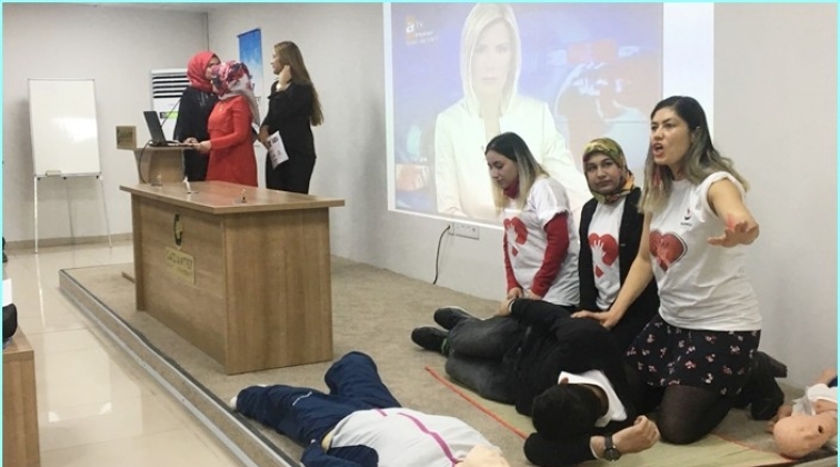 Sanko Üniversitesi’nden ilkyardım eğitimi