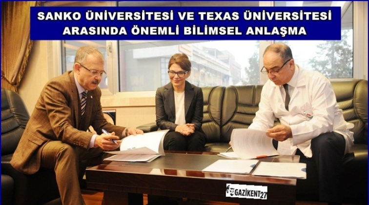 Sanko ve Texas Üniversitesi sözleşme imzaladı