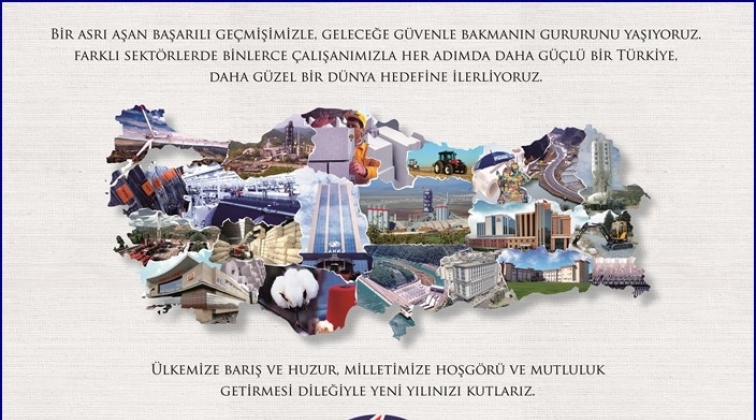 Sanko'dan yeni yıl kutlaması