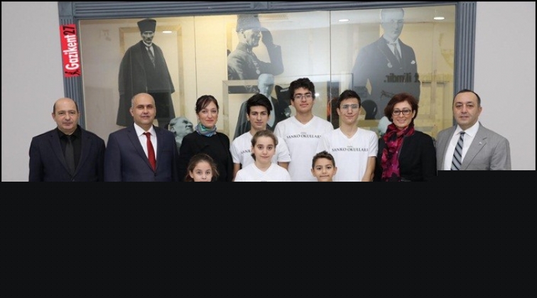 Sanko'lu öğrenciler kupaya doymuyor