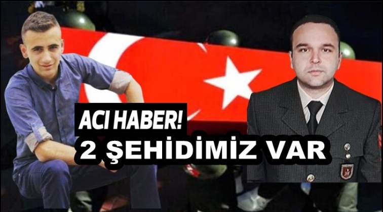 Şanlıurfa’dan acı haber: 2 şehit