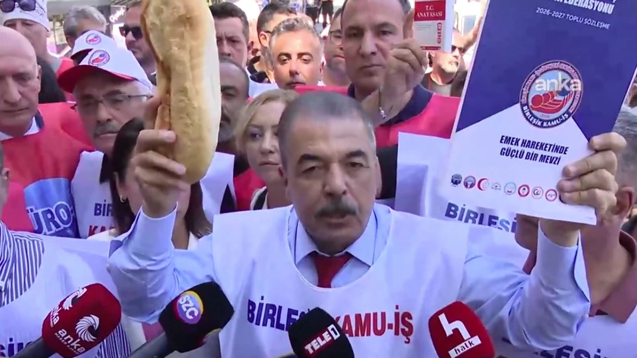 Saray'a yürüyen Birleşik Kamu-İş üyelerine polis engeli!
