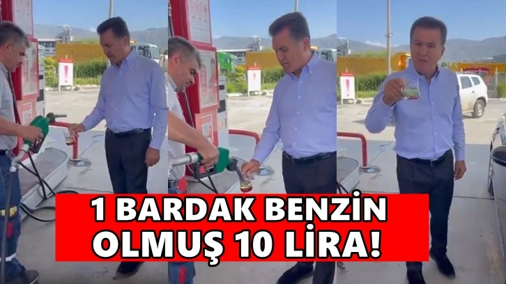 Sarıgül'den zam tepkisi: 1 bardak benzin olmuş 10 lira