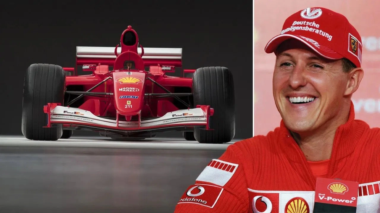 Schumacher’in “en değerli” aracı rekor fiyata alıcı buldu