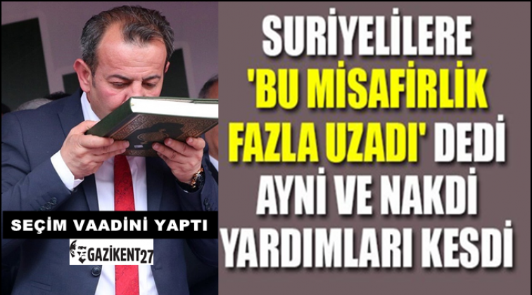 Se&ccedil;ilirsem ilk işim olacak demişti, yaptı...