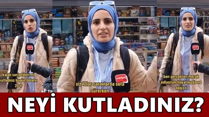 Seçim kutlaması yapan AKP'lilere böyle isyan etti!