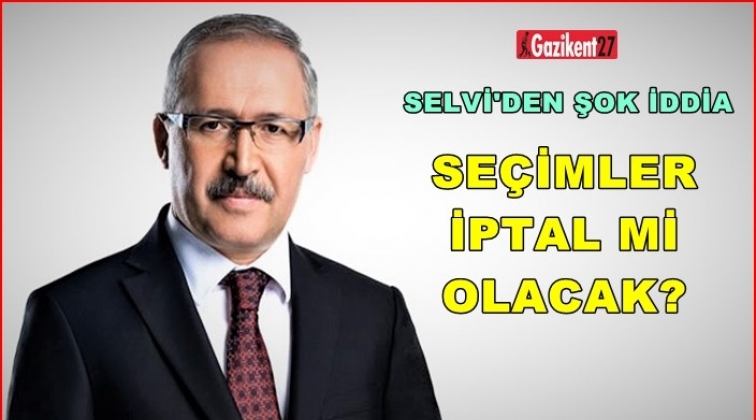 Se&ccedil;imler iptal edilir mi?