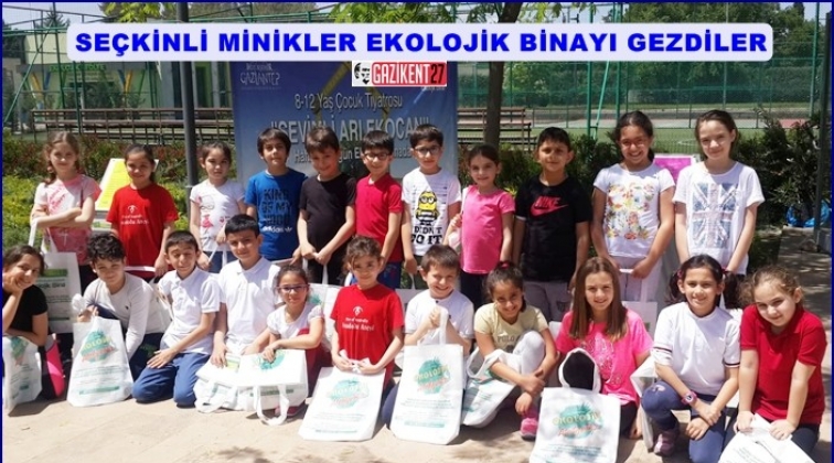 Seçkin Koleji minikleri Ekolojik binayı ziyaret etti