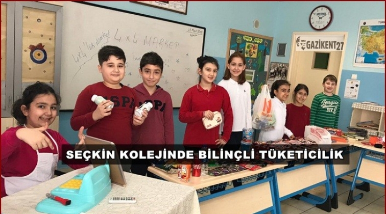 Seçkin Koleji öğrencileri farkındalık yarattı