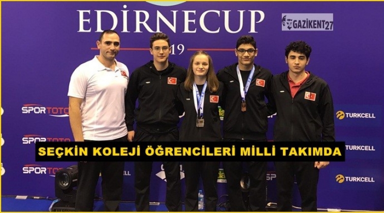 Seçkin Koleji öğrencileri milli takımda