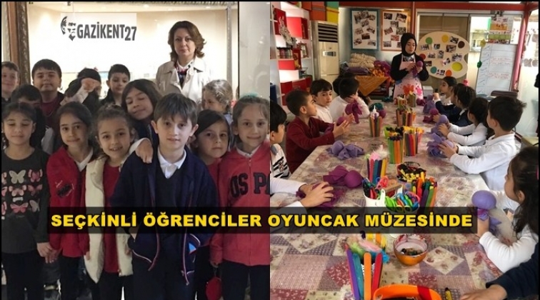 Seçkin Koleji öğrencileri Oyuncak Müzesi'nde