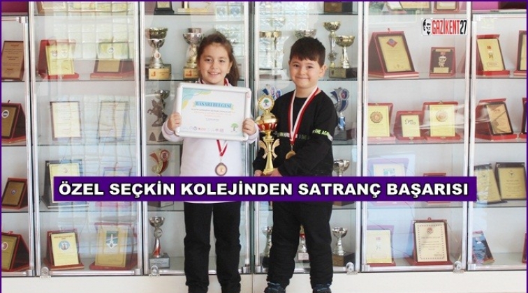 Seçkin Koleji öğrencilerinin satranç başarısı