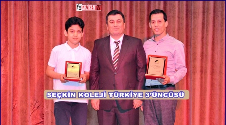 Seçkin Koleji öğrencisi Türkiye üçüncüsü