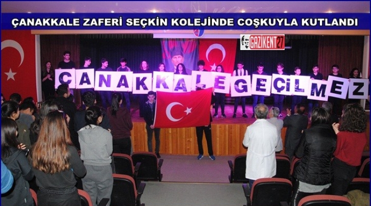 Se&ccedil;kin Kolejinde coşkulu kutlama