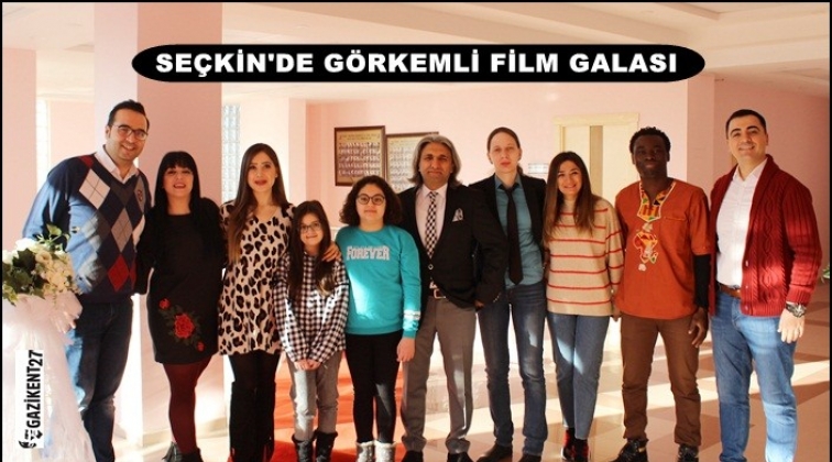 Seçkin Koleji'nde kısa filmin galası