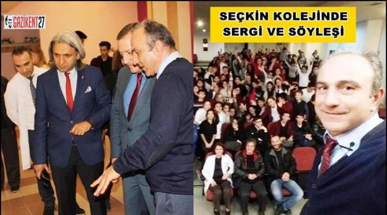 Seçkin Koleji'nde söyleşi ve sergi