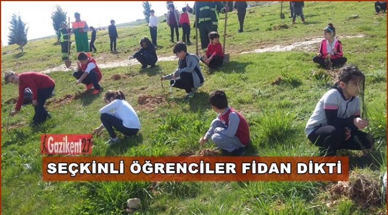 Seçkin Koleji'nden Fidan Dikim Şenliği