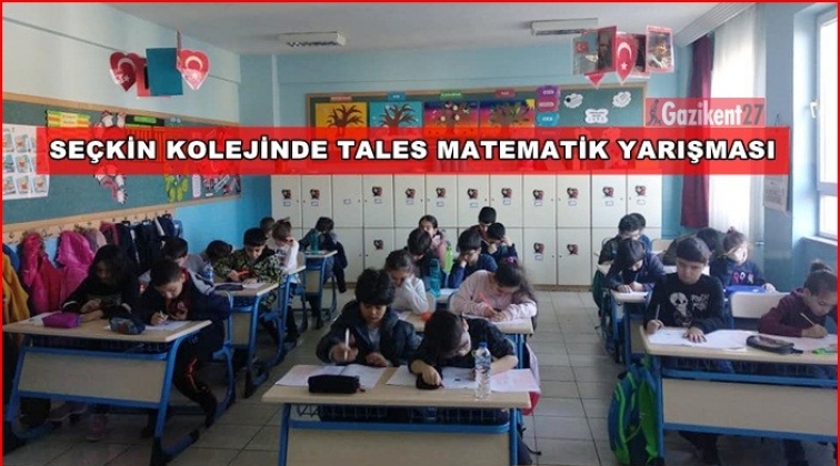 Seçkin'de Tales Matematik Yarışması