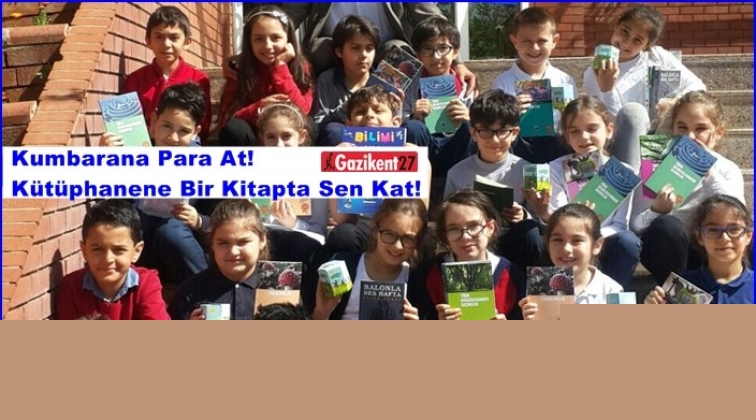 Seçkinli minikler okul harçlıklarıyla kitap aldı