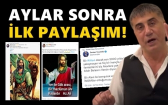 Sedat Peker, aylar sonra tweet attı...