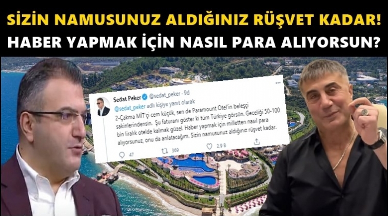 Sedat Peker, bu kez Cem Küçük'ü ifşa etti!..