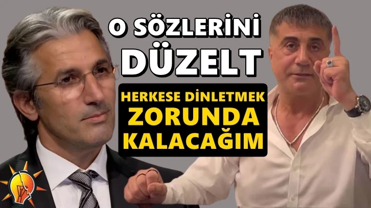 Sedat Peker'den Nedim Şener'e uyarı!