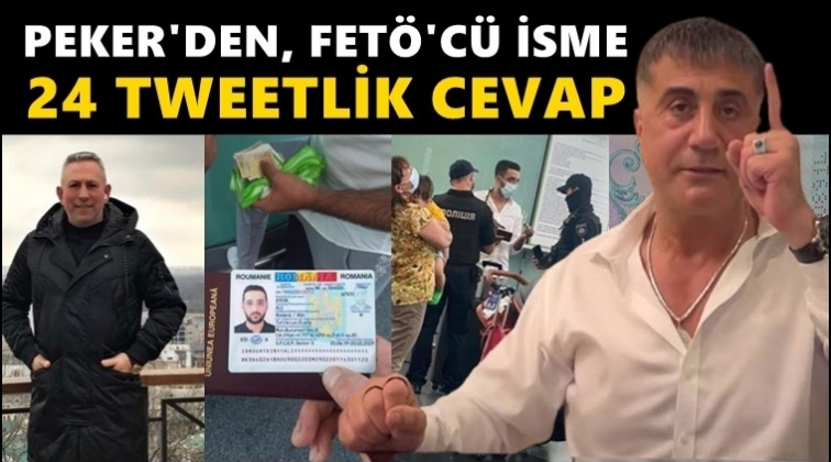 Sedat Peker'den FETÖ'cü isme tokat gibi cevap!