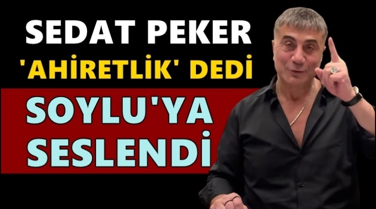 Sedat Peker'den yeni iddialar...