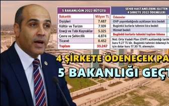 Şehir hastanelerine ödenecek para beş bakanlığı geçti!