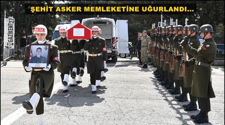 Şehit uzman &ccedil;avuş memleketine uğurlandı