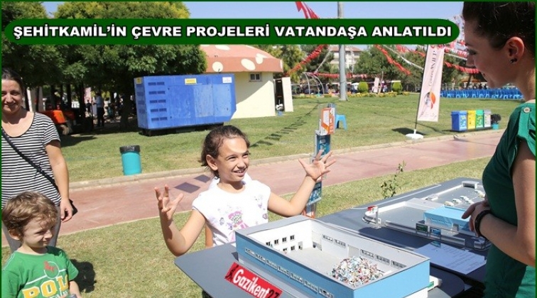 Şehitkamil &ccedil;evre projelerini halka anlattı