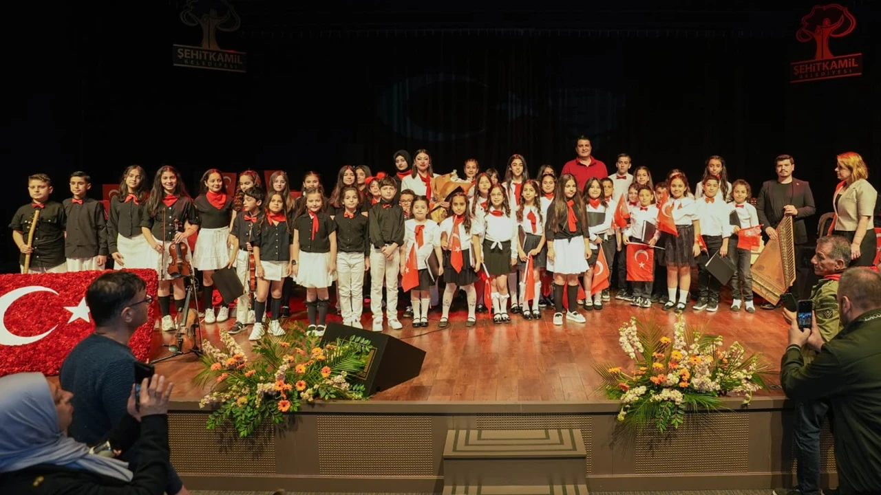 Şehitkamil'de &ldquo;&Ccedil;ocuk Orkestrası Bahar Konseri&rdquo;