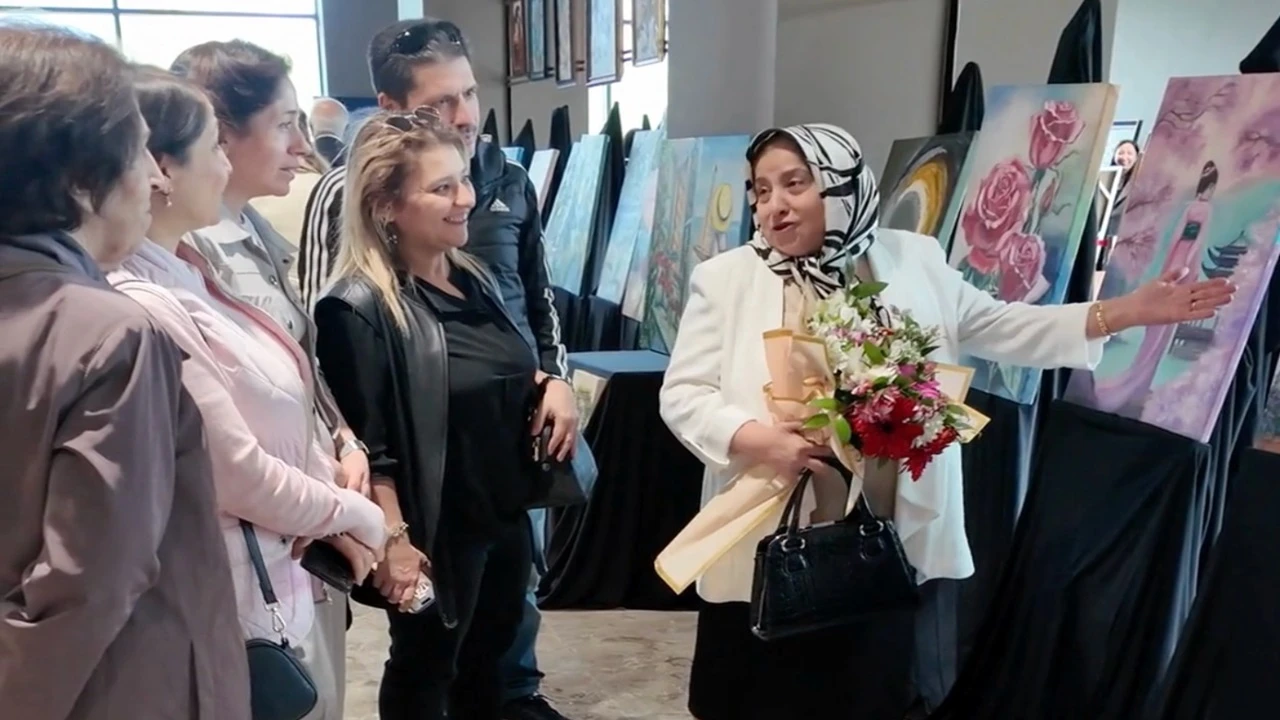 Şehitkamil'de &ldquo;Kalpten Tuvale Yansımalar&rdquo; sergisi