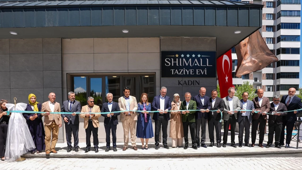 Şehitkamil'de Shimall Taziye Evi t&ouml;renle hizmete a&ccedil;ıldı