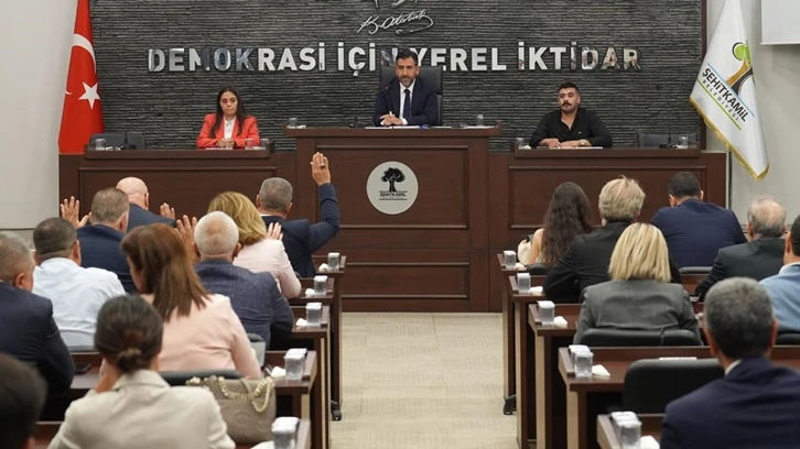 Şehitkamil'de Temmuz ayı meclis toplantısı yapıldı 