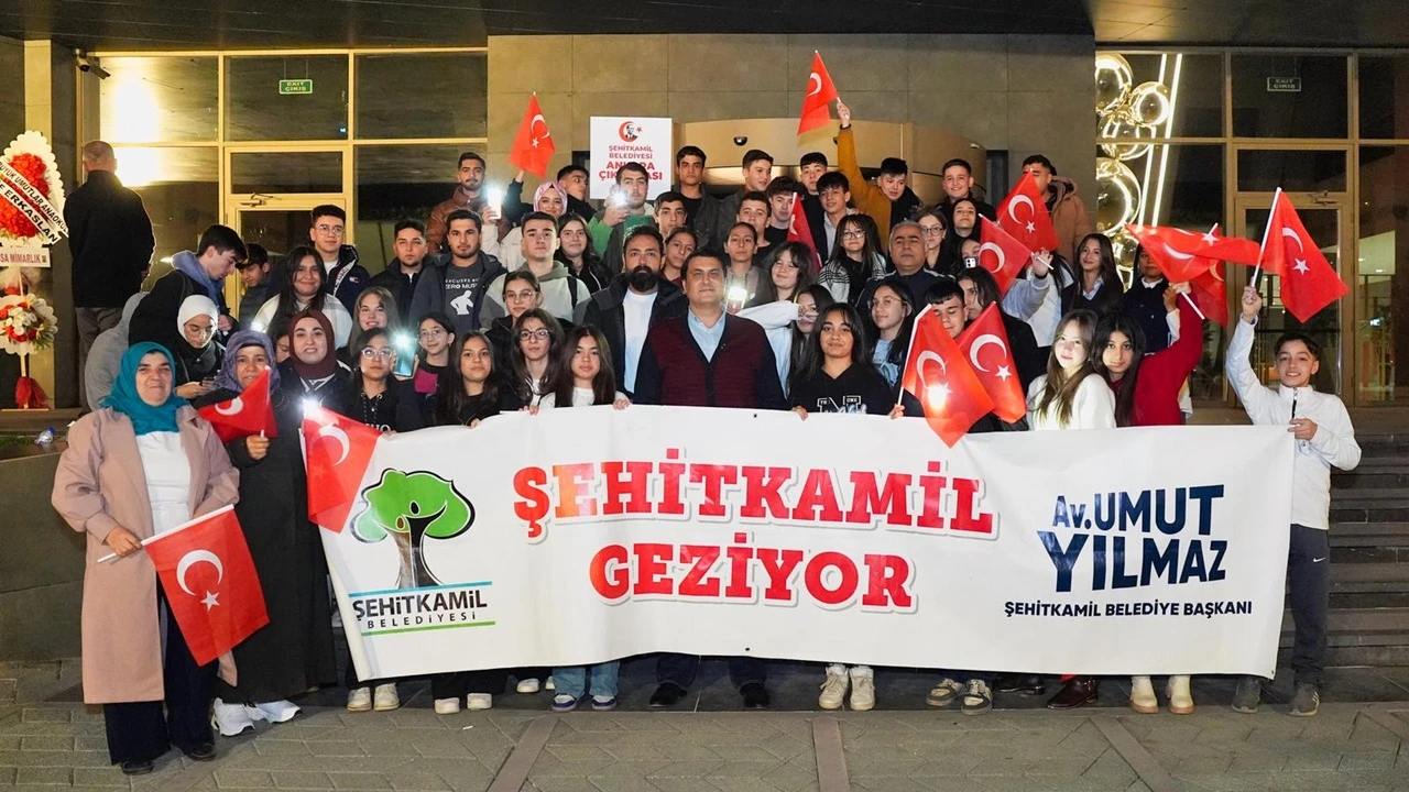 Şehitkamil'den Cumhuriyet'in 102. yılına özel Ankara Çıkarması 