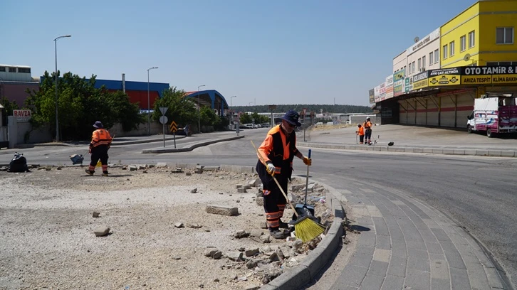 Şehitkamil'den Sanayi Mahallesi’nde kapsamlı temizlik