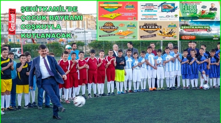 Şehitkamil'de 23 Nisan etkinlikleri