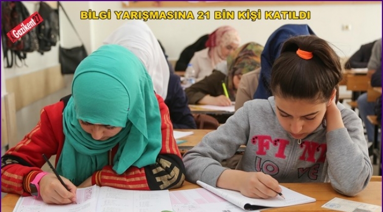 Şehitkamil'de bilgi ve k&uuml;lt&uuml;r yarışması