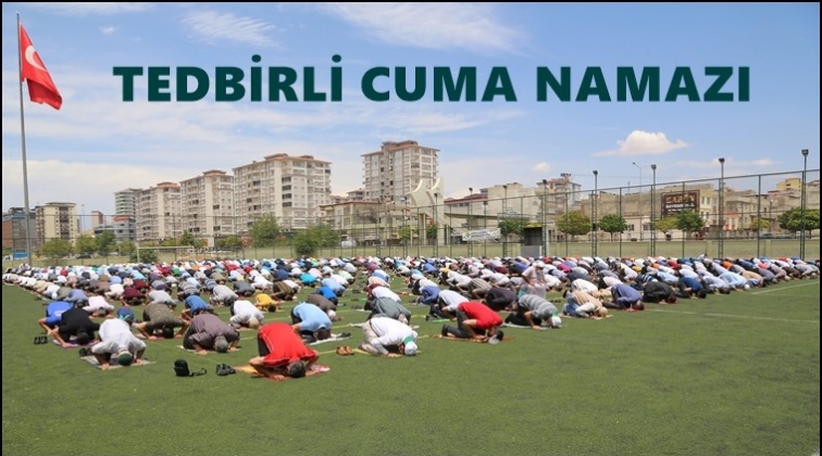 Şehitkamil'de cuma namazı tedbirleri