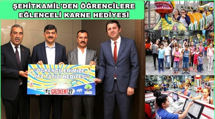 Şehitkamil'den 148 bin 297 öğrenciye karne hediyesi