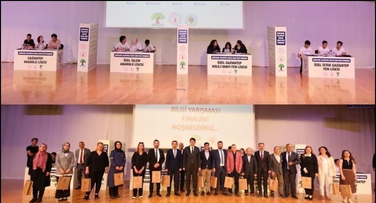 Şehitkamil'den liseler arası bilgi yarışması...