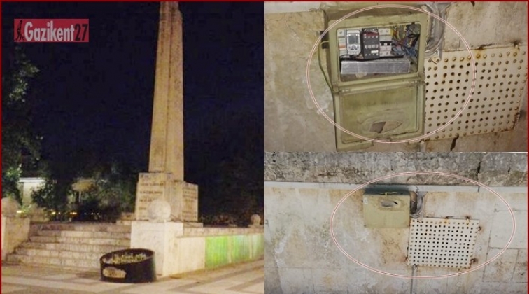 Şehitler Abidesi'ndeki o g&ouml;r&uuml;nt&uuml; d&uuml;zeltildi